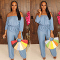 Denim and Diamonds Jumpsuit Light blue 1