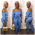 Denim and Diamonds Jumpsuit Light blue 3